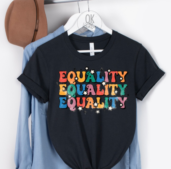 Equality Pride Graphic Tee T-Shirt