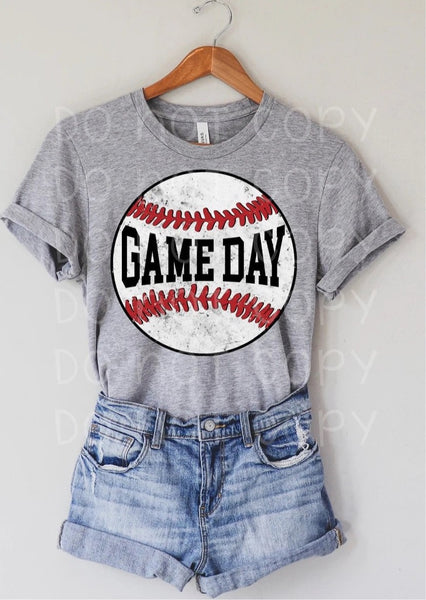 Game Day Baseball Tee Shirt – OK Babe Customs